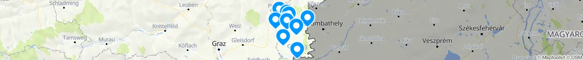 Map view for Pharmacies emergency services nearby Ollersdorf im Burgenland (Güssing, Burgenland)